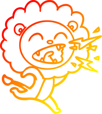 Bir insan tarafından çizilmiş, çizgi film karakteri.