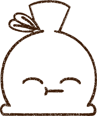 Bir insan tarafından çizilmiş Noel Çuvalı Kömürü