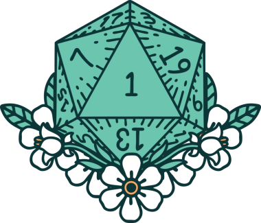 Retro Dövme Tarzı Doğal Zarlar Bir insan tarafından çizilmiş çiçek elementleri ile yuvarlanır