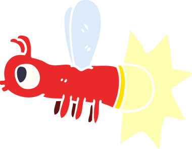 Bir insan tarafından çizilmiş çizgi film karalaması.