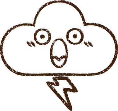 Bir insan tarafından çizilmiş bulut kömürü çizimi