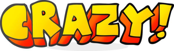 Bir insan tarafından çizilmiş karikatür çılgınca bağırıyor.