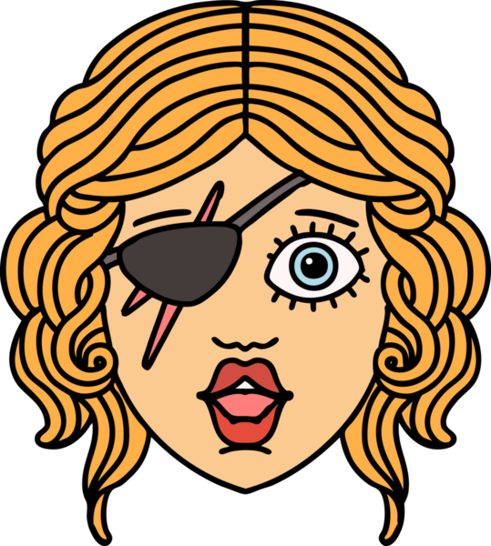 Retro Dövme Tarzı Bir İnsan Tarzı Düzenbaz Karakteri