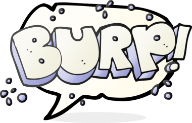 Bir insan tarafından çizilmiş serbest konuşma balonu geğirme metni