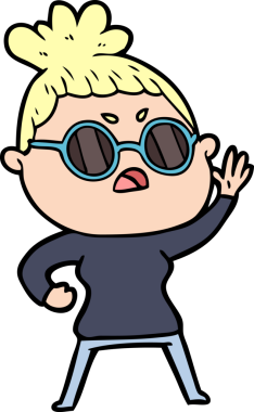 Bir insan tarafından çizilmiş bir karikatür.