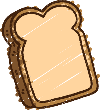 Bir insan tarafından çizilen Tost Tebeşiri