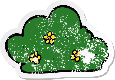 Bir insan tarafından çizilmiş karikatür çitinin sıkıntılı çıkartması.