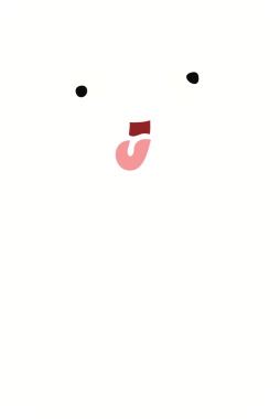 Bir insan tarafından çizilmiş bir buzdolabının düz renkli retro karikatürü