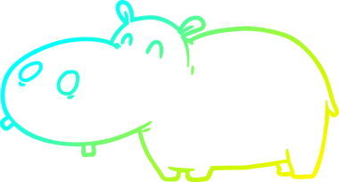 Bir insan tarafından çizilmiş karikatür çizimi.