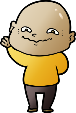 Bir insan tarafından çizilmiş ürkütücü bir çizgi film.