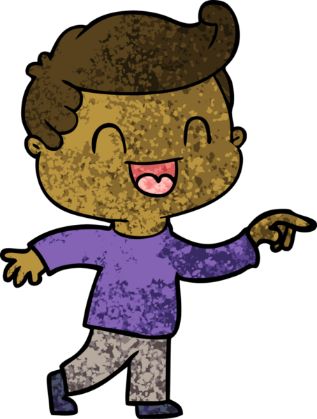 Bir insan tarafından çizilmiş mutlu adam çizgi filmi.