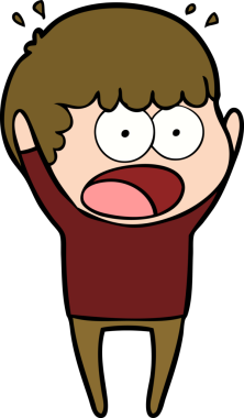 Bir insan tarafından çizilmiş bir karikatür.