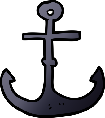 Çizgi film karalama gemisi bir insan tarafından çizildi