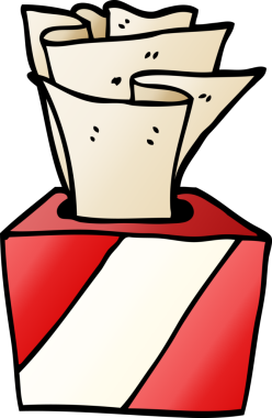 Bir insan tarafından çizilmiş bir karalama kutusu.