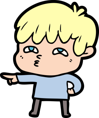 Bir insan tarafından çizilmiş garip bir adam.