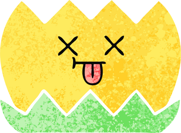 Bir insan tarafından çizilmiş bir nilüfer çiçeğinin retro çizim tarzı karikatürü