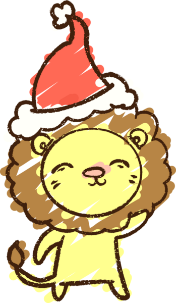 Bir insan tarafından çizilen Şenlikli Aslan Tebeşiri