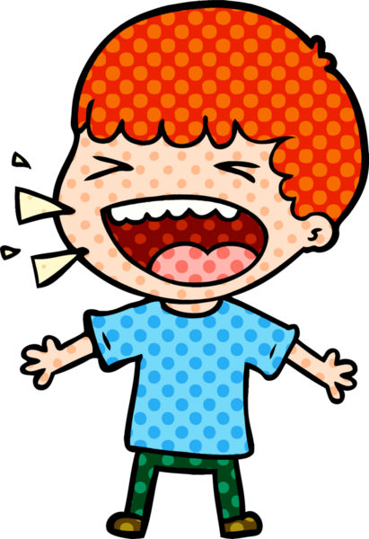 Bir insan tarafından çizilmiş gülen adam.