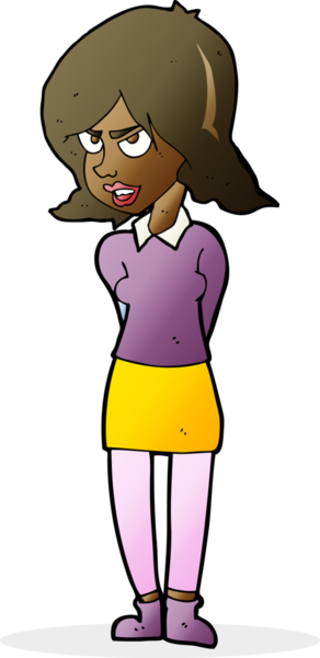 Bir insan tarafından çizilmiş bir karikatür.