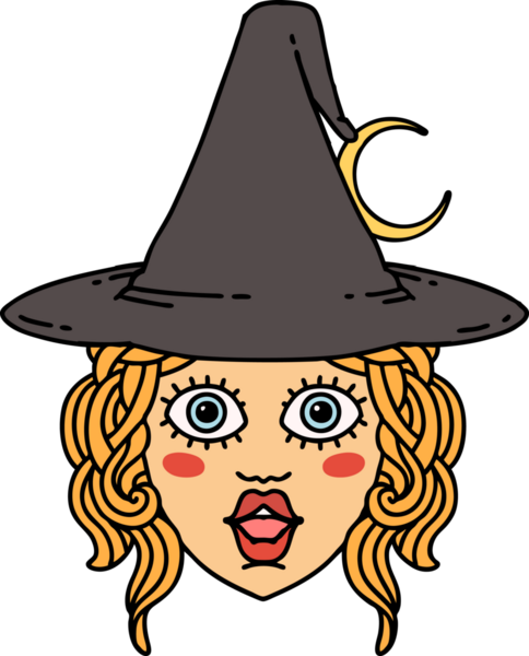 Bir insan tarafından çizilmiş Retro Dövme Biçimi insan büyücüsü karakteri