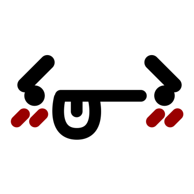 bir insan tarafından çizilmiş hayal kırıklığına uğramış yüz simgesi