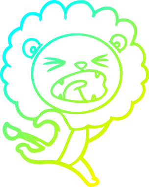 Bir insan tarafından çizilmiş, çizgi film karakteri.