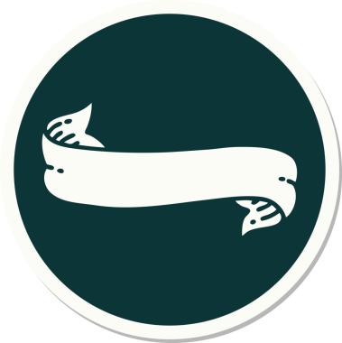 Bir insan tarafından çizilmiş geleneksel bir dövme etiketi.