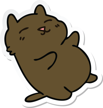 Bir insan tarafından çizilmiş garip bir el yazısı.