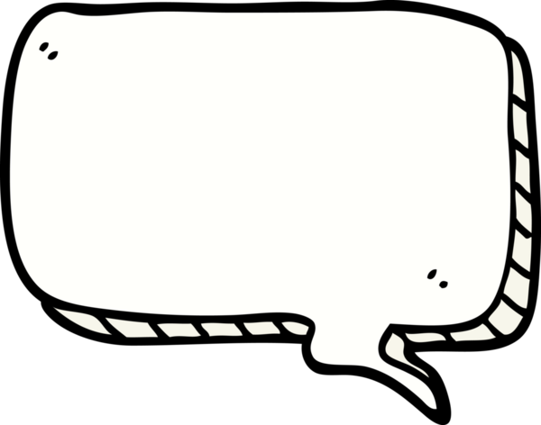 bir insan tarafından çizilmiş karikatür konuşma balonu