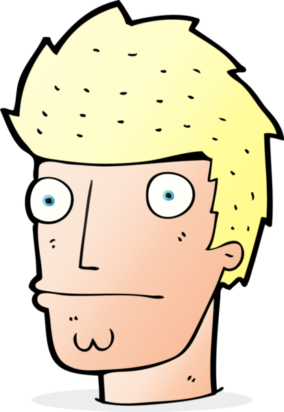 bir insan tarafından çizilmiş sinirli bir adam.