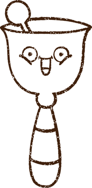 Bir insan tarafından çizilmiş çan kömürü çizimi