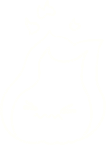 Bir insan tarafından çizilen Alev Karakteri Tebeşiri