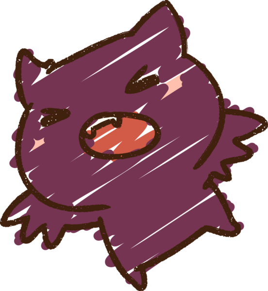 Bir insan tarafından çizilen Yarasa Tebeşiri