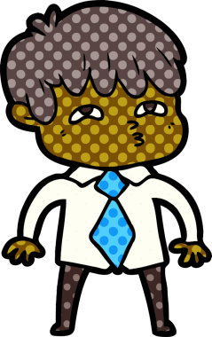 Bir insan tarafından çizilmiş garip bir adam.