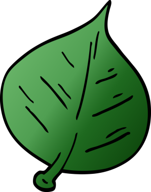 Bir insan tarafından çizilmiş karalama yaprağı.