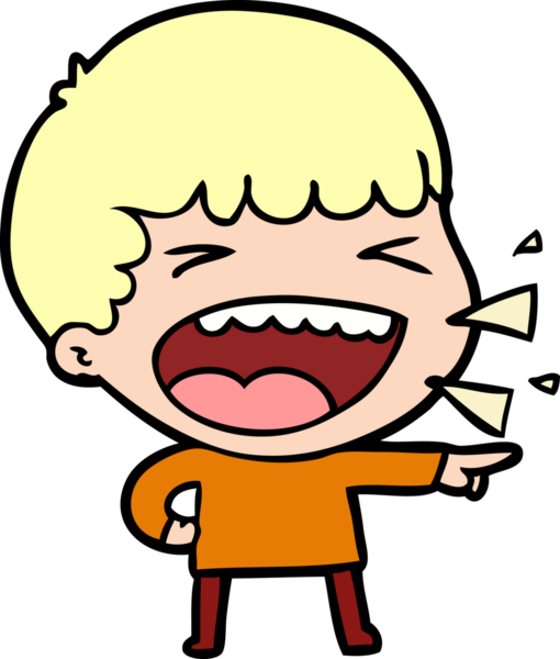 Bir insan tarafından çizilmiş gülen adam.