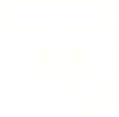 Bir insan tarafından çizilmiş Sertifika Tebeşiri