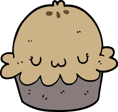 Bir insan tarafından çizilmiş şirin bir karikatür.