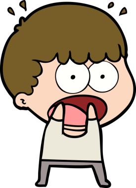 Bir insan tarafından çizilmiş bir karikatür.