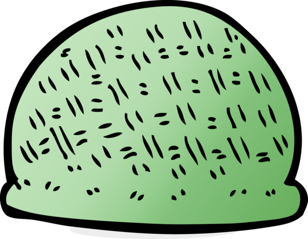 Bir insan tarafından çizilmiş çizgi film şapkası.