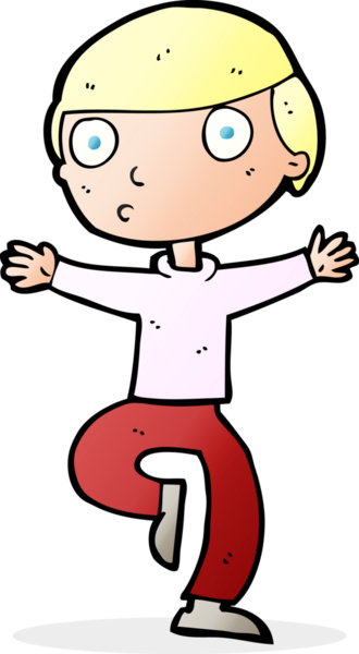 Çizgi film bir insan tarafından çizilmiş ürkmüş bir adam