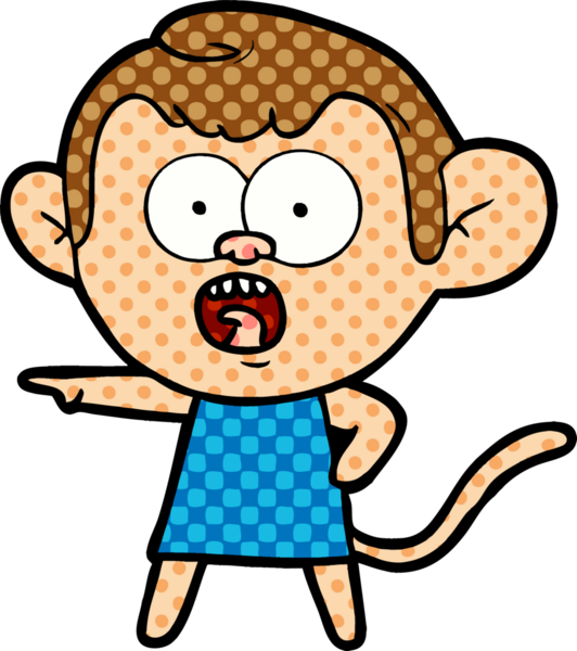 Bir insan tarafından çizilmiş bir karikatür.