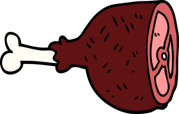 Bir insan tarafından çizilmiş karalama et lokantası.