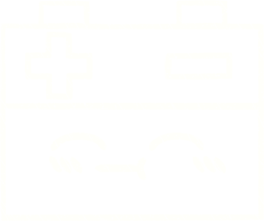 Bir insan tarafından çizilmiş pil tebeşiri.