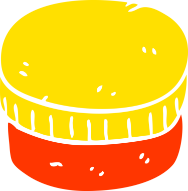 bir insan tarafından çizilmiş karalama nemlendirici kavanozu.