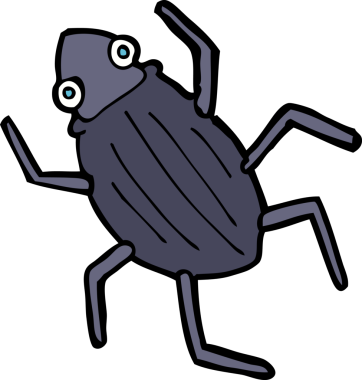 bir insan tarafından çizilmiş çizgi film hatası