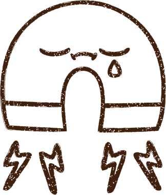 Bir insan tarafından çizilmiş mıknatıs kömürü