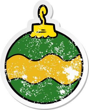 Üzüntülü bir insan tarafından çizilmiş bir çizgi film etiketi.