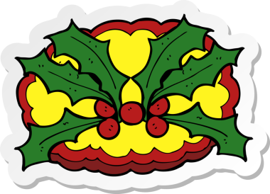 Bir insan tarafından çizilmiş kutsal sembolün çıkartması.