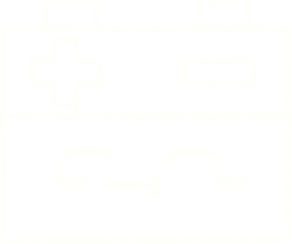 Bir insan tarafından çizilmiş pil tebeşiri.